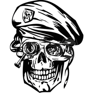 skull bone head skeleton tattoo art vinyl pirate zombie zombies pirates