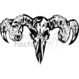 skulls-102 clipart. Commercial use image # 368834