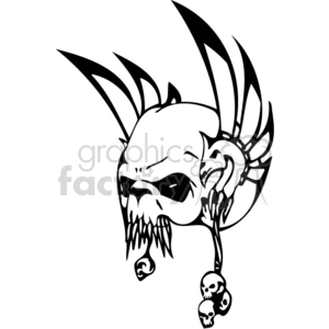 skulls-044 clipart. Commercial use image # 368864