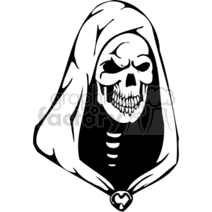 skull bone head skeleton tattoo art vinyl death grim reaper scary Halloween zombie zombies monster