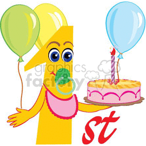 birthday birthdays anniversary anniversaries celebration celebrate balloon balloons cake gifts 1 1st