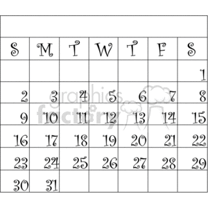 calendar004 clipart. Commercial use image # 369266