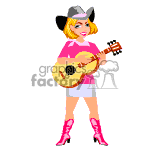 cowgirl-005 clipart. Commercial use image # 369453