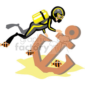 diving-012 clipart. Royalty-free image # 369886