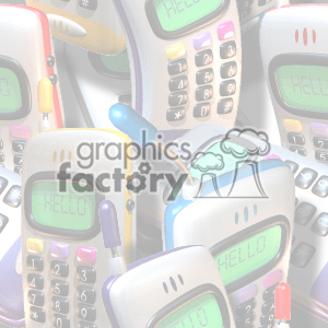 faded phone background clipart. Commercial use image # 371320