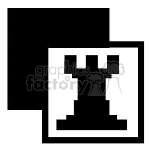 8bit chess piece clipart. Royalty-free image # 371552