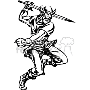 viking battle clipart. Commercial use image # 371776