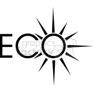 eco friendly icon clipart. Royalty-free image # 371896