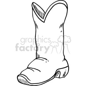 Cowboy boot clipart. Royalty-free image # 372076