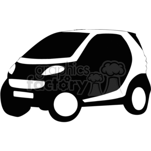 Compact hybrid car clipart. Royalty-free image # 374021