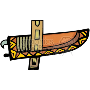 indian indians native americans western navajo knife knifes case holster vector eps jpg png clipart people gif