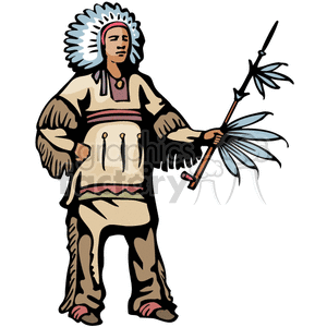 indians 4162007-210 clipart. Commercial use image # 374357