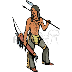indians 4162007-146 clipart. Royalty-free image # 374367