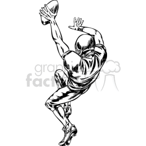 football player players sports american nfl black white vinyl-ready vector footballs game teams sport touchdown goal
