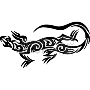 Lizard 34 clipart. Royalty-free image # 374663