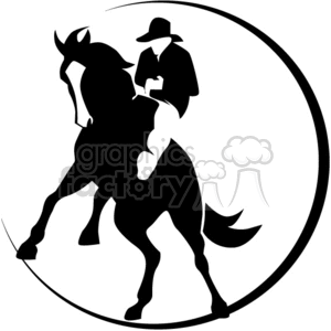 horse horses farm country black white vector vinyl-ready rider riding horseback