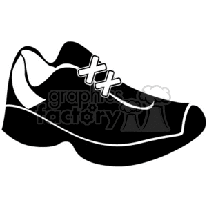 Running shoes clipart. Royalty-free image # 374748
