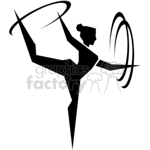 circus vector black white vinyl-ready hula hoop hoops