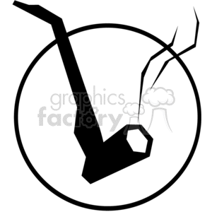 Peace pipe clipart. Royalty-free image # 374843