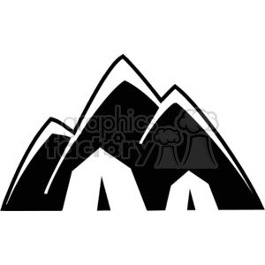 Mountain camping clipart.