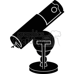 Telescope clipart. Royalty-free image # 374868