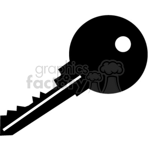House key clipart. Royalty-free image # 374888