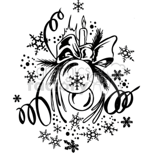 Christmas composition 21 clipart. Royalty-free image # 374959