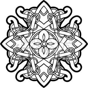 celtic design 0005w clipart. Royalty-free image # 376649