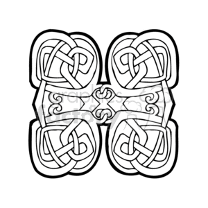 celtic design 0124w clipart. Commercial use image # 376744