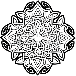 celtic design 0067w clipart. Royalty-free image # 376784