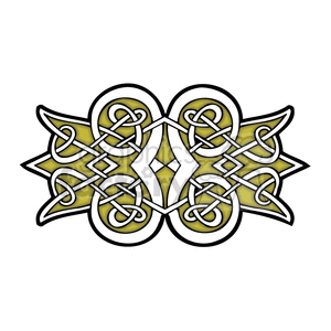 celtic design 0109c clipart. Commercial use image # 376894