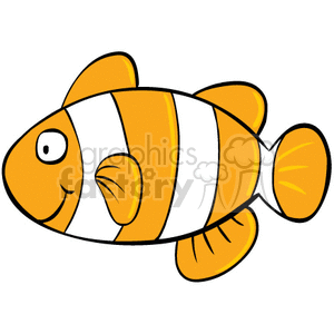 Clown fish clipart. Royalty-free icon # 377031