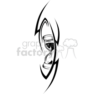 hourglass design clipart. Royalty-free image # 377656
