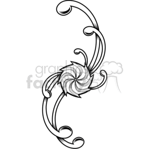 Pinwheels tattoo design clipart. Commercial use image # 377686