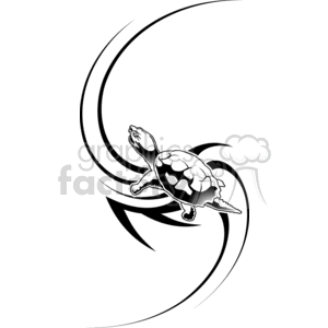 tattoo turtle design clipart. Commercial use image # 377711