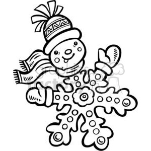 snowflakes clipart. Commercial use image # 381126