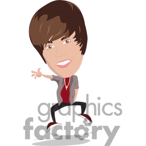 Justin-Bieber-1 clipart. Royalty-free image # 381885