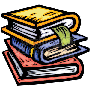 books clipart. Royalty-free image # 382948