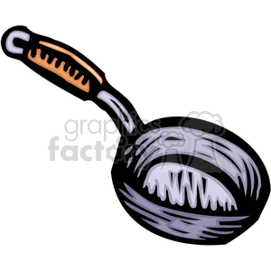 frying pan clipart. Royalty-free image # 382963