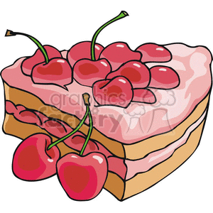 clipart - cherry pie.