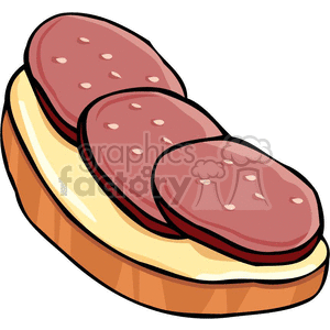 lunch meat clipart. Commercial use image # 383128