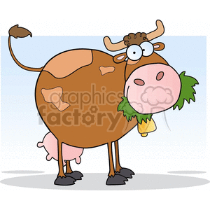 brown cow clipart.