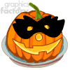 animated Halloween pumpkin animation. Commercial use animation # 383462