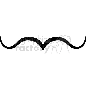thin mustache clipart. Commercial use image # 384665