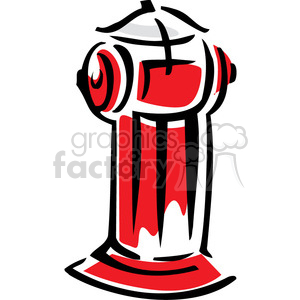 cartoon fire hydrant clipart. Royalty-free image # 384978