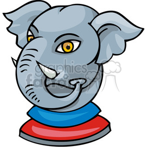 Republican politician politics Government political elephant pawn election game piece 