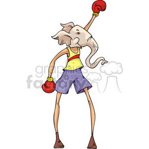 Republican supporter clipart. Commercial use image # 385760