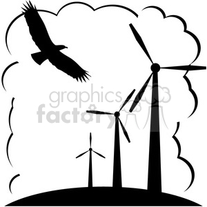 windmill energy 023 clipart.