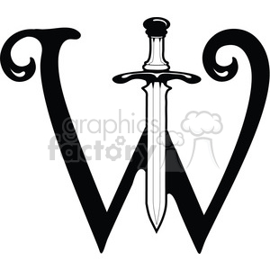 Royalty Free Letter N Sword Clipart Images And Clip Art