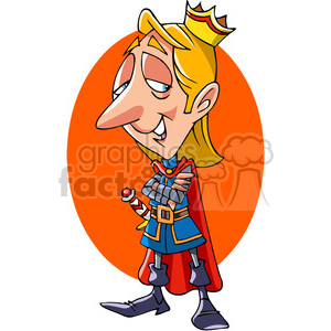 cartoon prince clipart. Commercial use image # 391488